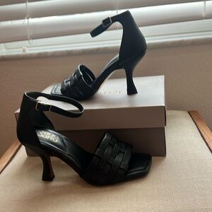 Franco Sarto black heels
